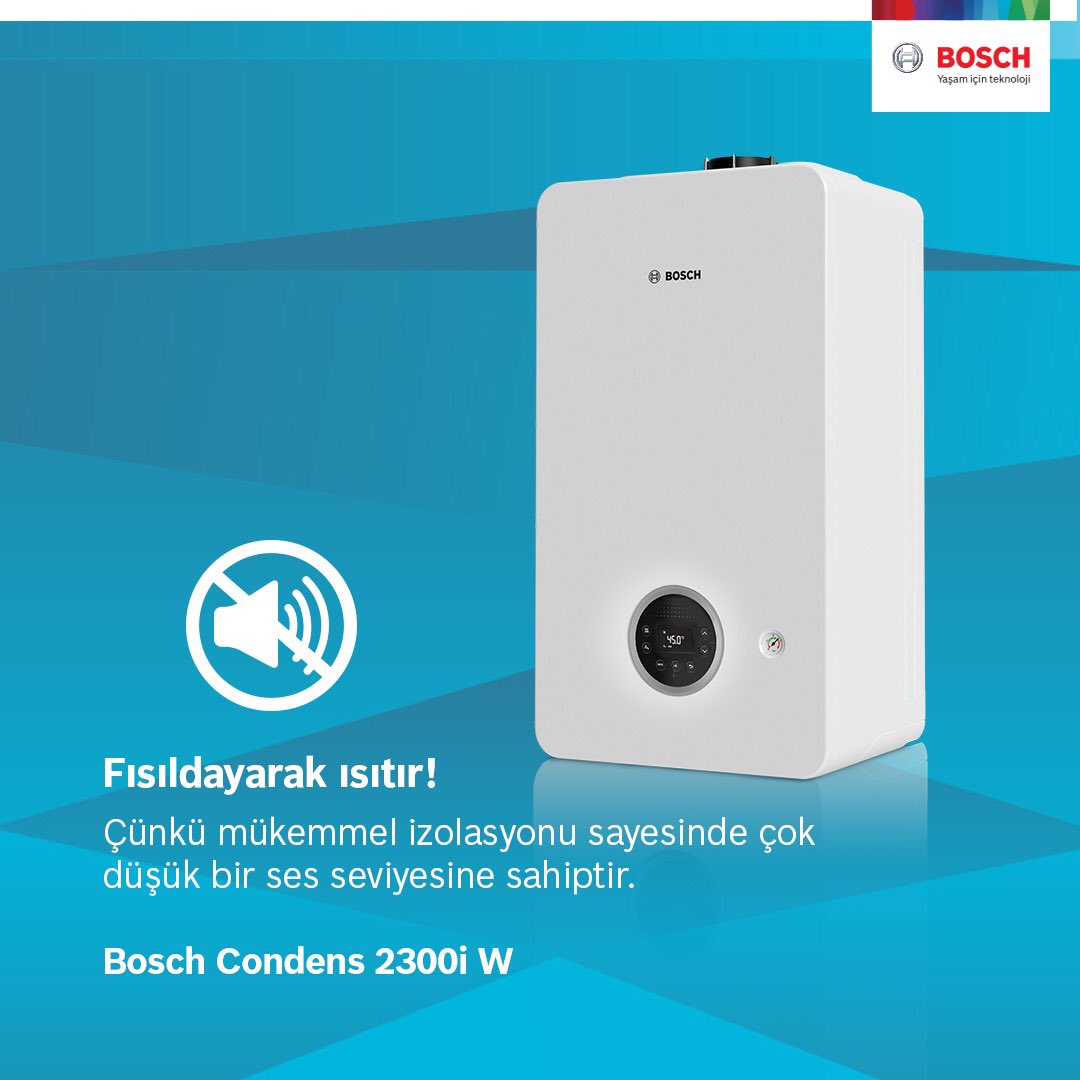 Bosch Condense 2300w 24 Kw Kombi 5 Mtul Rad Gaz Tesisati